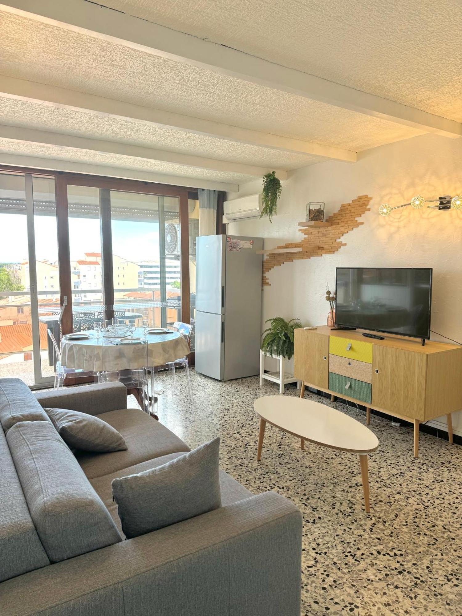 Superbe T2 200 M De La Plage 4Suf502 Le Barcarès Buitenkant foto